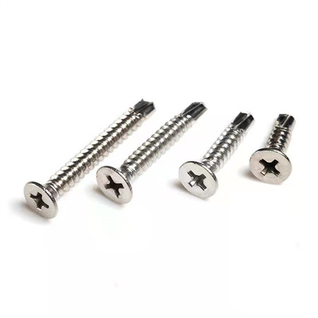 Type 17 U Type Ss 304 316 נירוסטה Torx Socket Csk ראש סיפון בורג עם נקודת חיתוך לעץ